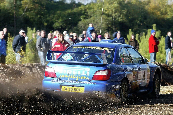 Austin McHale / Brian Murphy Tempest Rally 2003. World Copyright - Jakob Ebrey / LAT Photographic