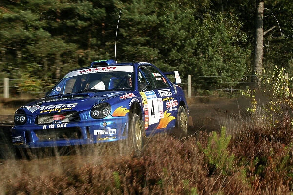 Austin McHale / Brian Murphy Tempest Rally 2003. World Copyright - Jakob Ebrey / LAT Photographic