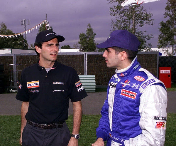 AUSTRALIAN GP, MELBOURNE 5TH MARCH 1999 THE TWO SPANISH DRIVERS