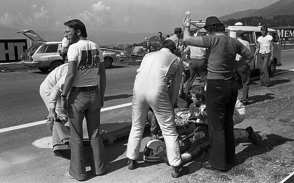 Austrian Grand Prix, Rd 12, Osterreichring, Austria, 17 August 1975