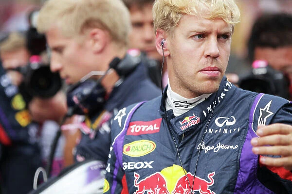 Autodromo Nazionale di Monza, Monza, Italy. 8th September 2013. Sebastian Vettel, Red Bull Racing. World Copyright: Andy Hone / LAT Photographic. ref: Digital Image HONY6927