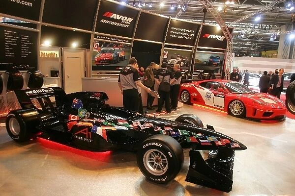 Autosport International Show 2006: The A1 Grand Prix car on the Avon Tyres stand