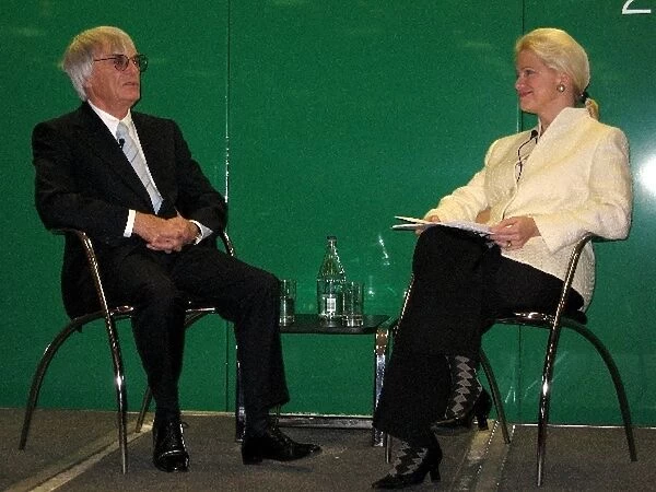 Autosport International Show 2006: Bernie Ecclestone and Susie Watkins