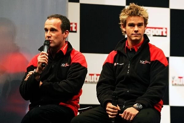 Autosport International Show 2006: BTCC VX Racing 2006 drivers, Fabrizio Giovanardi and Tom Chilton