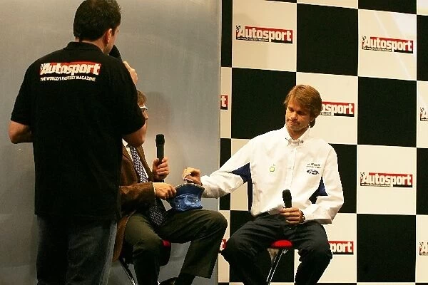 Autosport International Show 2006: Marcus Gronholm picks names out of a hat - in a competition designed to give 10 teams in British Formula Ford