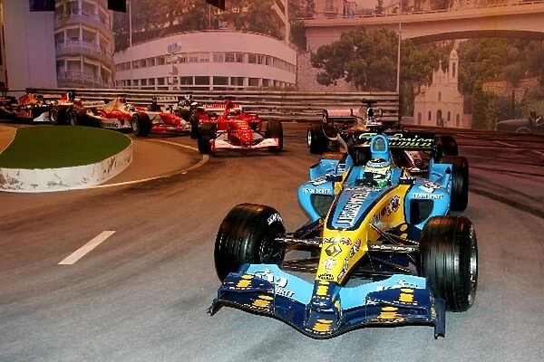 Autosport International Show 2006: The Monaco F1 display showing the first lap of the Monaco Grand Prix at Ste. Devote