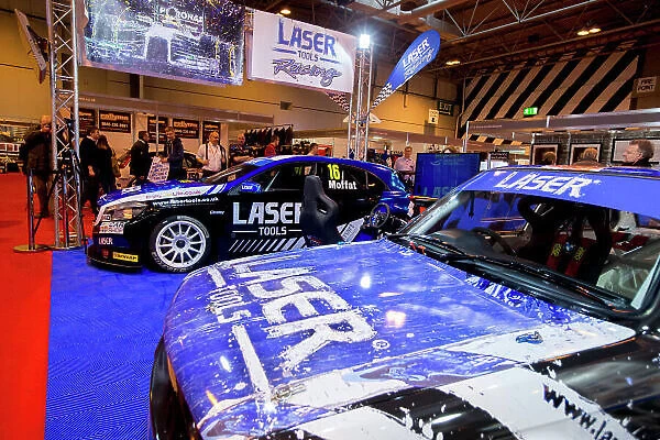 Autosport International Exhibition. National Exhibition Centre, Birmingham, UK. Thursday 14 January 2016. The Laser Tools Racing stand. World Copyright: Zak Mauger / LAT Photographic. ref: Digital Image _L0U1215