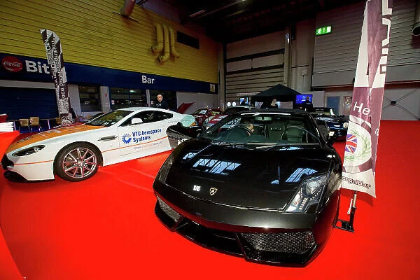 Autosport International Exhibition. National Exhibition Centre, Birmingham, UK. Saturday 16 January 2016. Lamborghini. World Copyright: Sam Bloxham / LAT Photographic. ref: Digital Image _SBL7674