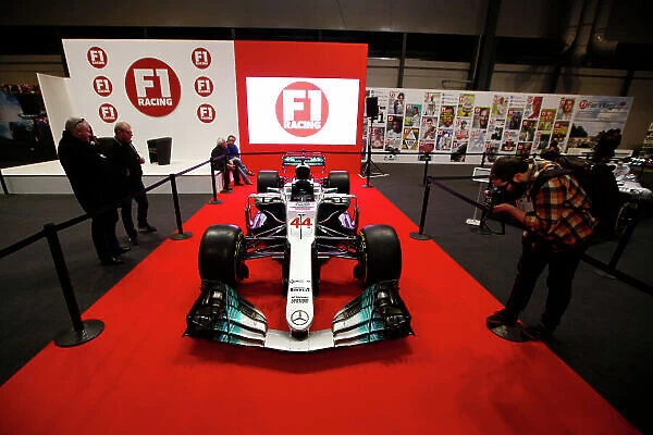 Autosport International Exhibition. National Exhibition Centre, Birmingham, UK. Thursday 11th January 2017. A Mercedes on the F1 Racing Stand. World Copyright: Joe Portlock / LAT Images Ref: _L5R9781