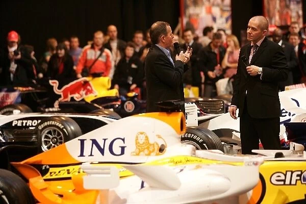 Autosport International Show: BBC F1 commentator Martin Brundle is interviewed