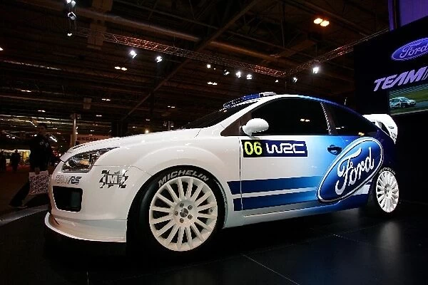 Autosport International Show: A mock up of the 2006 Ford Focus RS WRC06
