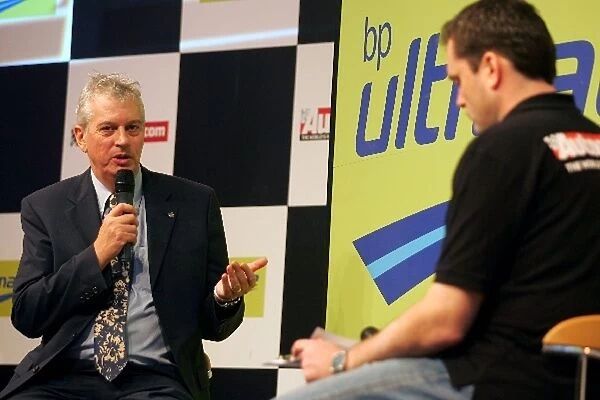 Autosport International Show: Pat Symonds, Renault F1 Technical Director, on the main stage