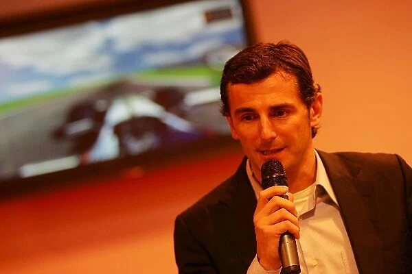 Autosport International Show: Pedro De La Rosa McLaren Test Driver at the Aragon Photocall
