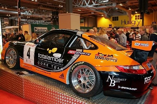 Autosport International Show: A Porsche 911 GT3 Cup from the Britcar series