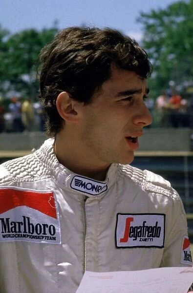 Ayrton Senna Formula One World Championship 1984 World ©LAT Photogarphic Te