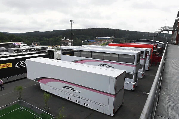 Belgian Grand Prix Preparations