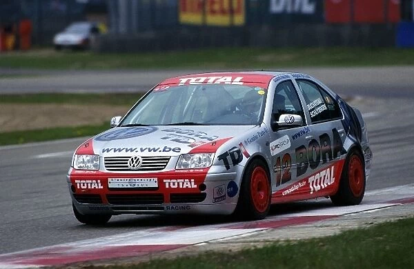 Belgian Procar Championship: A Volkswagen Bora Diesel in action on the track