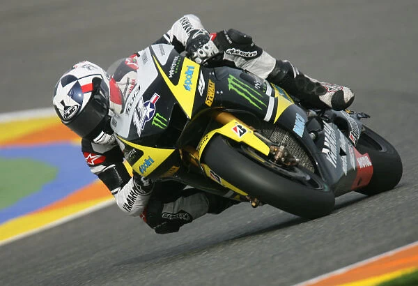 Ben Spies Monster Yamaha Tech 32009 MotoGP Testing