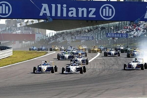 BMW Formula ADAC: The start of the race: BMW Formula ADAC, Rd 3, Race One, Nurburgring, Germany, 30 May 2004