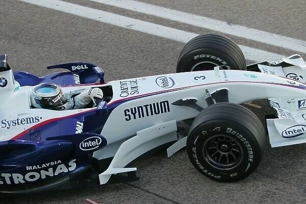 BMW Sauber F1.08 First Test