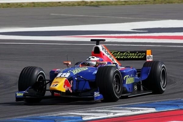 GP2. Borja Garcia (ESP) Racing Engineering.
