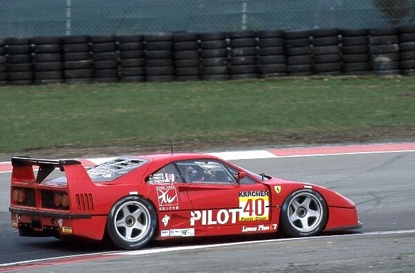 BPR Global Endurance GT Series: Michel Ferte  /  Olivier Thevenin Pilot Aldix Racing Ferrari F40 LM