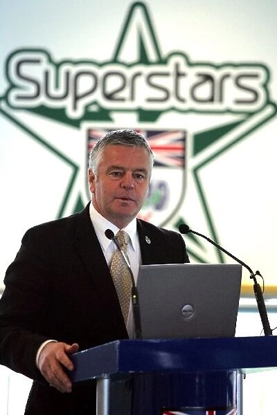 BRDC Superstars Launch: Derek Warwick: BRDC Superstars Launch, Silverstone, England