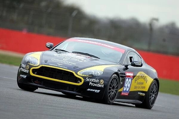 British F3 and GT Media Day: Andrew Howard  /  Jamie Smyth Beechdean Motorsport Aston Martin N24