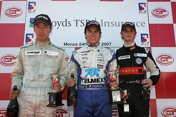 British Formula 3 Championship: Race 1 National class podium and results