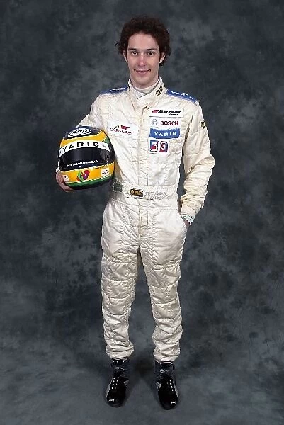 British Formula 3 Media Day: Bruno Senna Raikkonen Robertson Racing