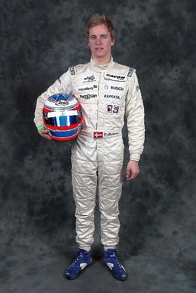 British Formula 3 Media Day: Christian Bakkerud Carlin Motorsport