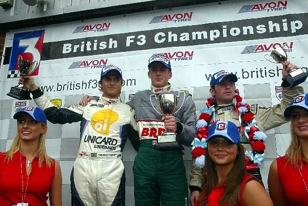 British Formula Three Championship: 1st James Rossiter Fortec Motorsport, centre
