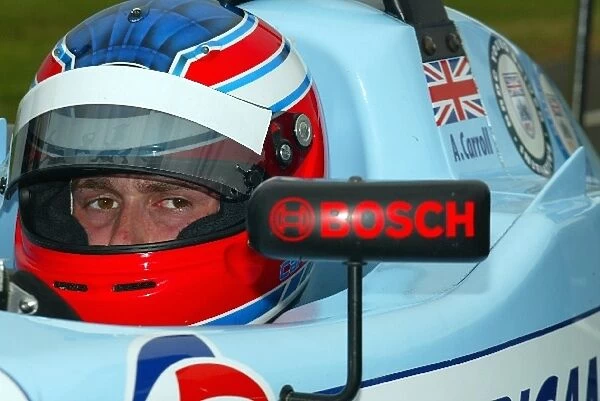 British Formula Three Championship: Adam Carrol, Sweeney Racing, finished third in race 2