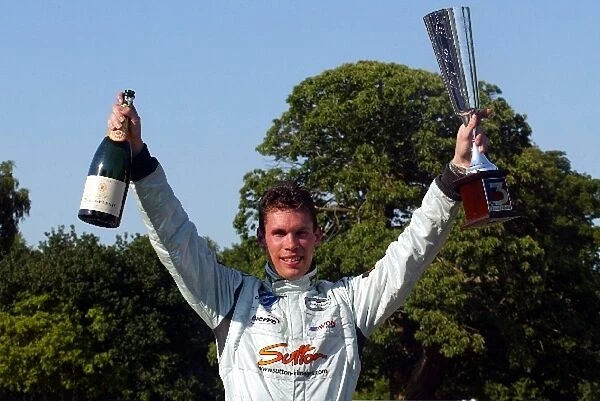 British Formula Three Championship: Double race winner and Champoionship leader Alan Van Der Merwe Carlin Motorsport