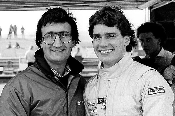 British Formula Three Championship: Eddie Jordan Team Owner with Steve Harrington