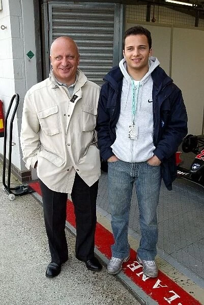 British Formula Three Championship: Former F1 and CART star Teo Fabi with his son Stefano Fabi Manor Motorsport, who finished twenty-seventh