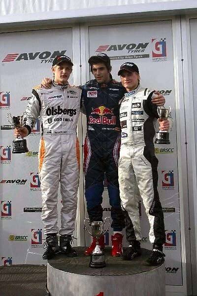 British Formula Three Championship: Marcus Ericsson Fortec 2nd, Jaime Alguersuari Carlin 1st, Sebastian Hohenthal Fortec 3rd