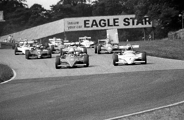 British Formula Three Championship: Martin Brundle Eddie Jordan Racing Ralt RT3 / 83 Toyota controversially clashed with championship rival Ayrton
