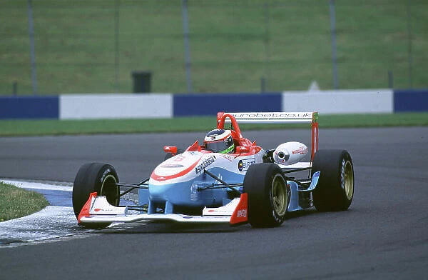 British Formula Three Donnington, England. 1st - 2nd July 2000. Rd 7&8. Gianmaria Bruni, 2nd position Race 1, 4th Race 2. World Peter Spinney /  LAT Photographic