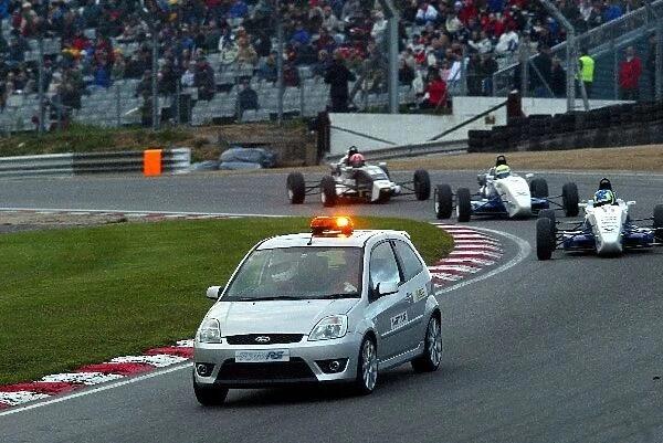 British Formula Ford Festival: The safety car came out in the final