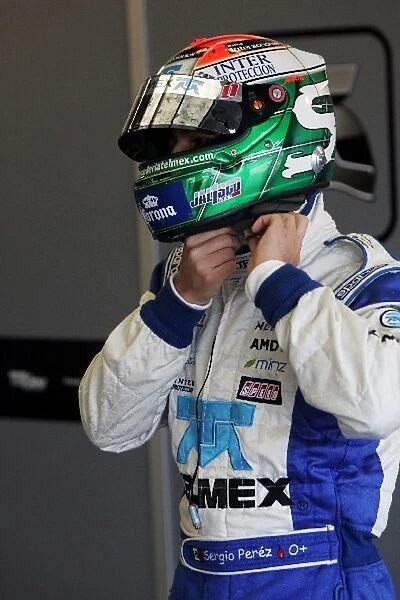British Formula Three and GT Media Day: Sergio Perez T-Sport