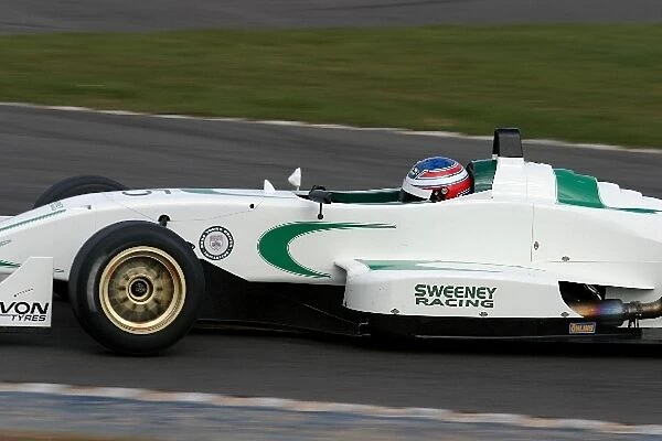 British Formula Three Testing: Adam Carroll Sweeney Racing