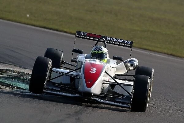 British Formula Three Testing: Andy Thompson Hitech Racing