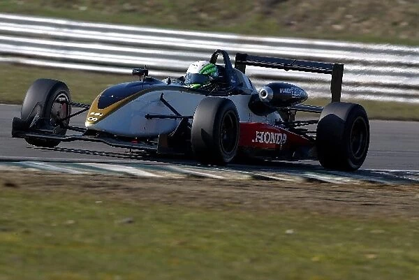 British Formula Three Testing: Danilo Dirani Carlin Motorsport