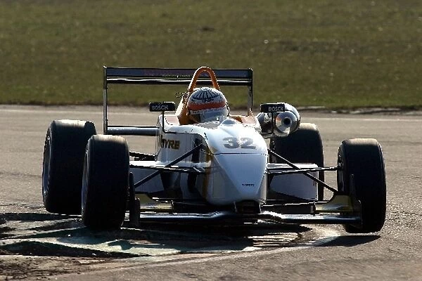 British Formula Three Testing: Karun Chandhok T-Sport