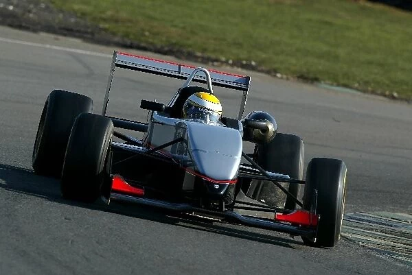 British Formula Three Testing: Lewis Hamilton Manor Motorsport. Euroseries F3 Team