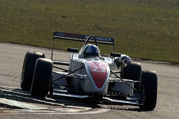 British Formula Three Testing: Lucas Di Grassi Hitech Racing
