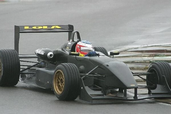British Formula Three Testing: Michael Keohane Sweeney Racing in the new Lola chassis