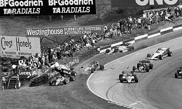 British Grand Prix, Rd10, Brands Hatch, England, 22 July 1984