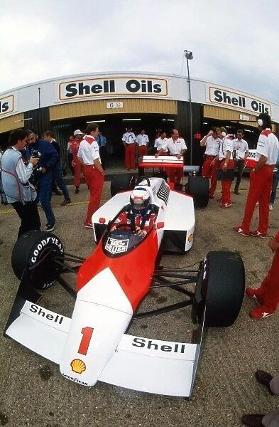 British Grand Prix, Rd7, Silverstone, England, 12 July 1987
